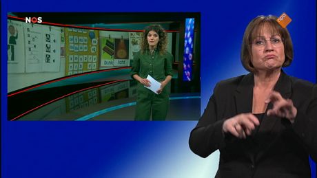 NOS Jeugdjournaal met gebarentaal