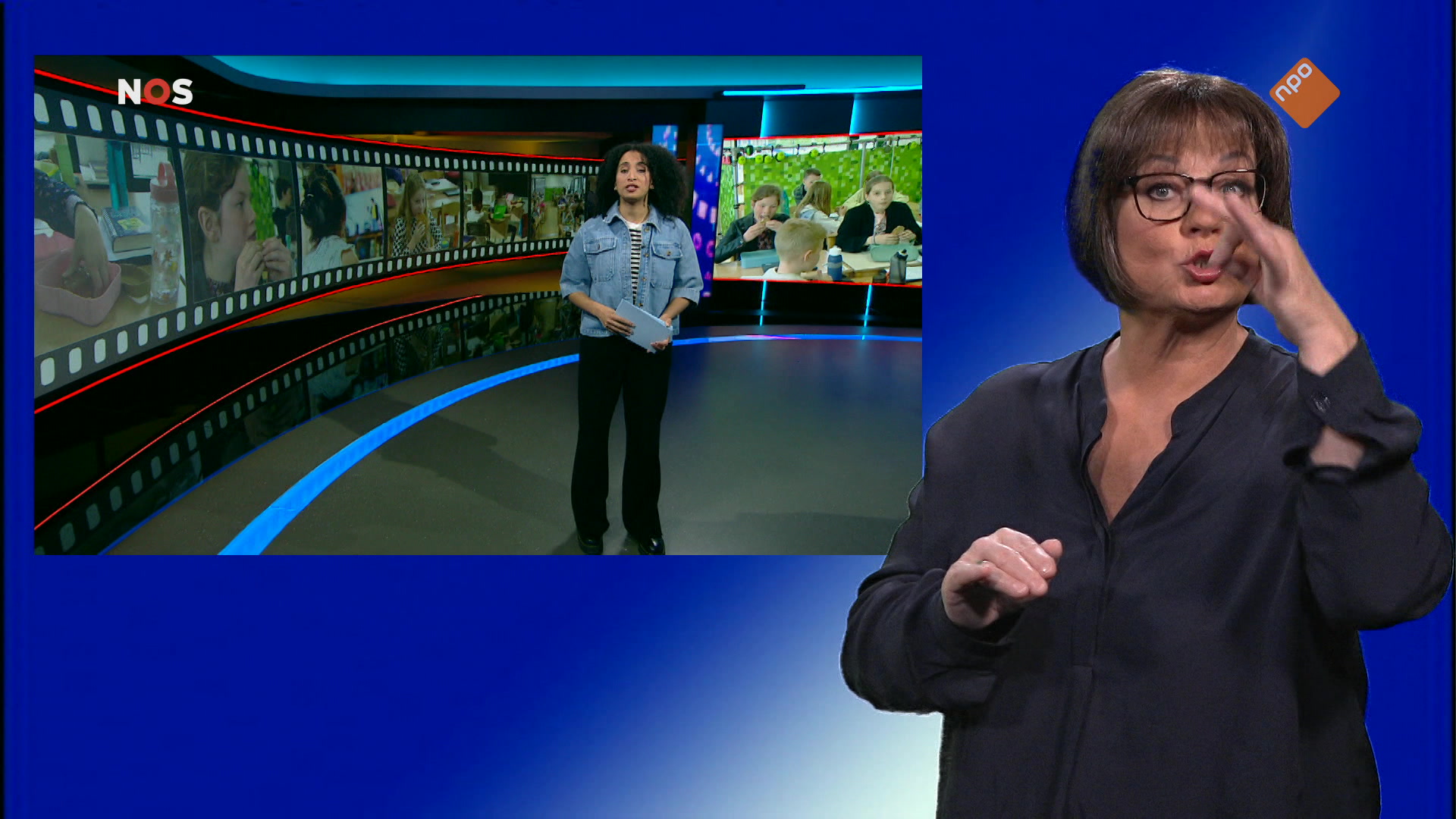 NOS Jeugdjournaal met gebarentaal