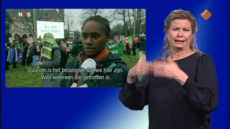 NOS Jeugdjournaal met gebarentaal