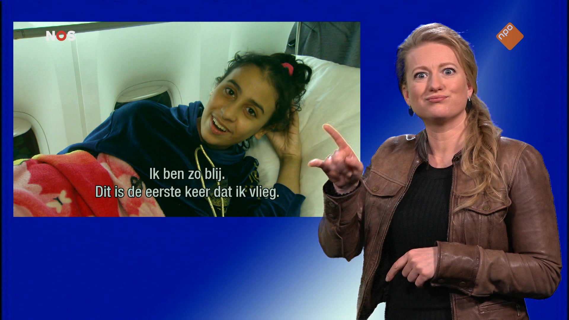 NOS Jeugdjournaal met gebarentaal