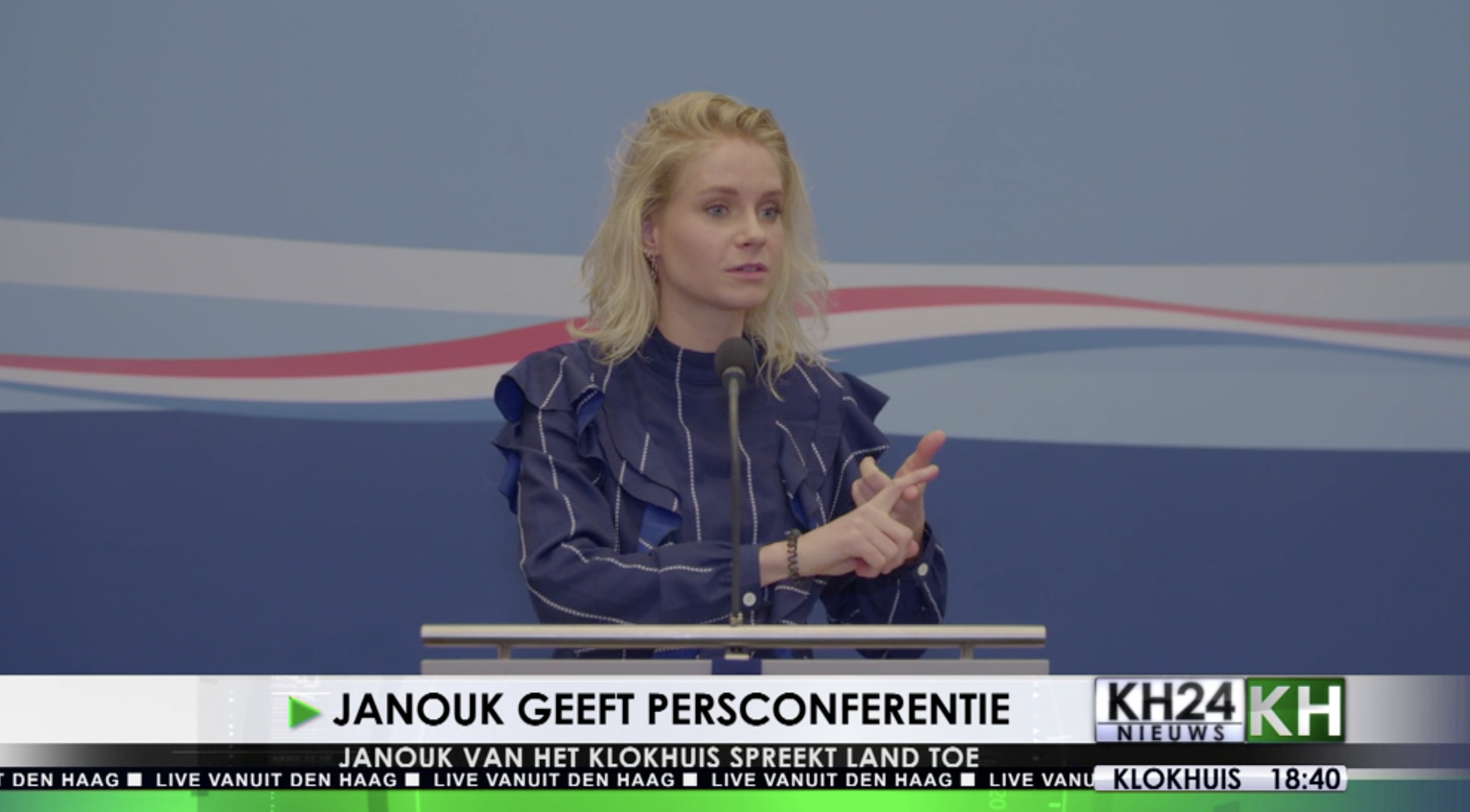 Het Klokhuis | Persconferentie