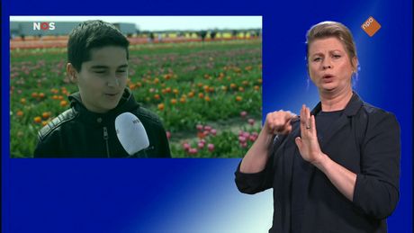 NOS Jeugdjournaal met gebarentaal