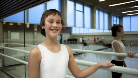 Balletdanser Rodriquez en Hans van Manen