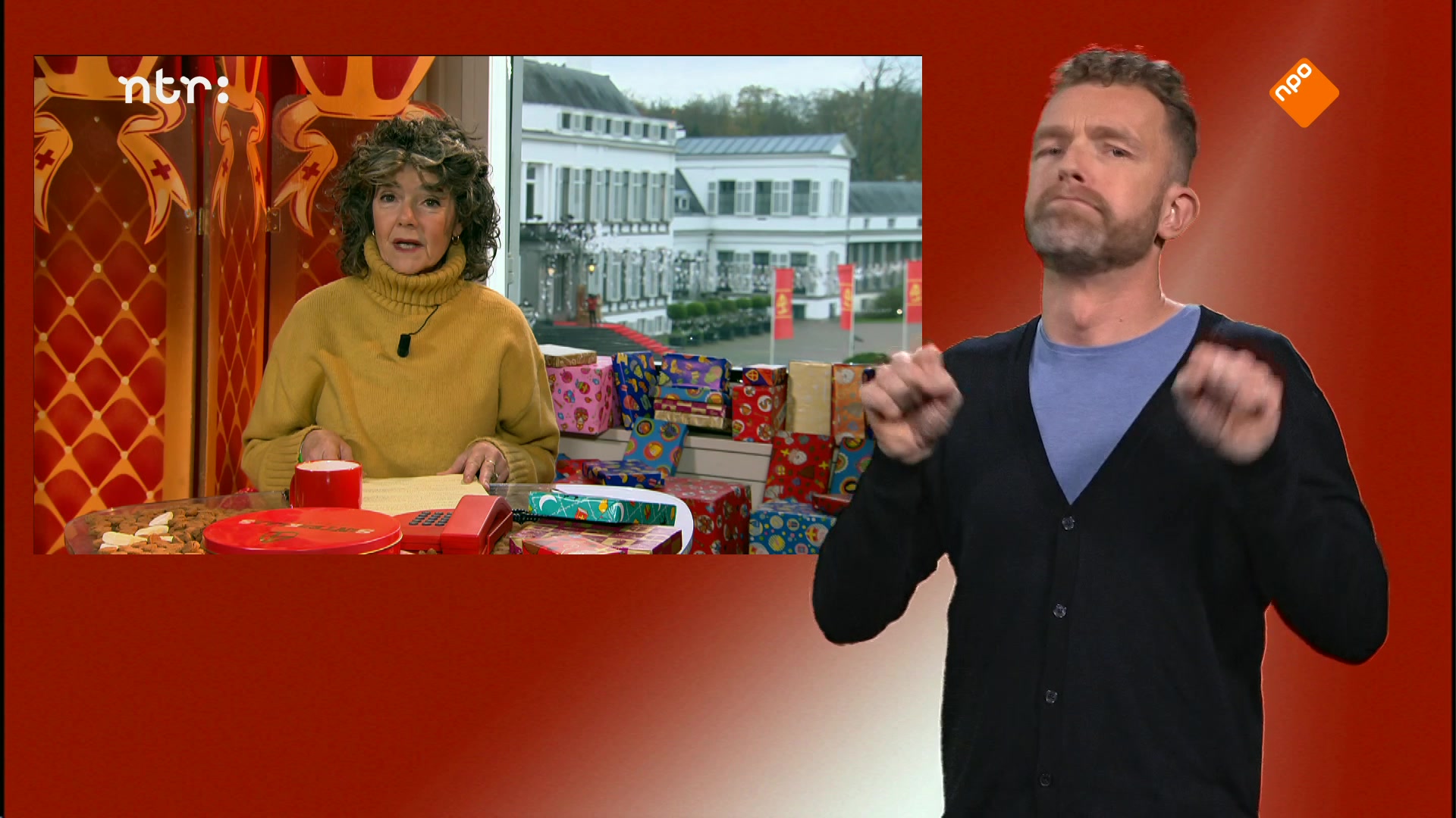 De intocht van Sinterklaas