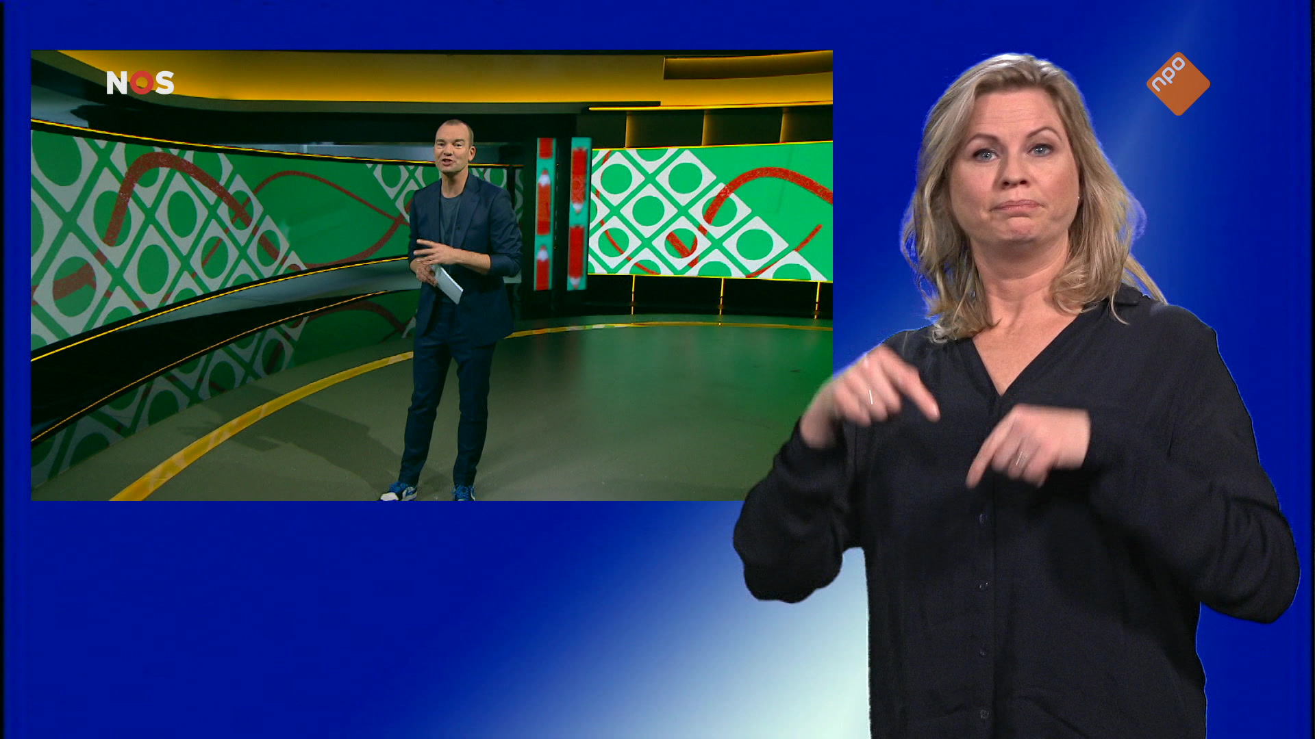 NOS Jeugdjournaal met gebarentaal
