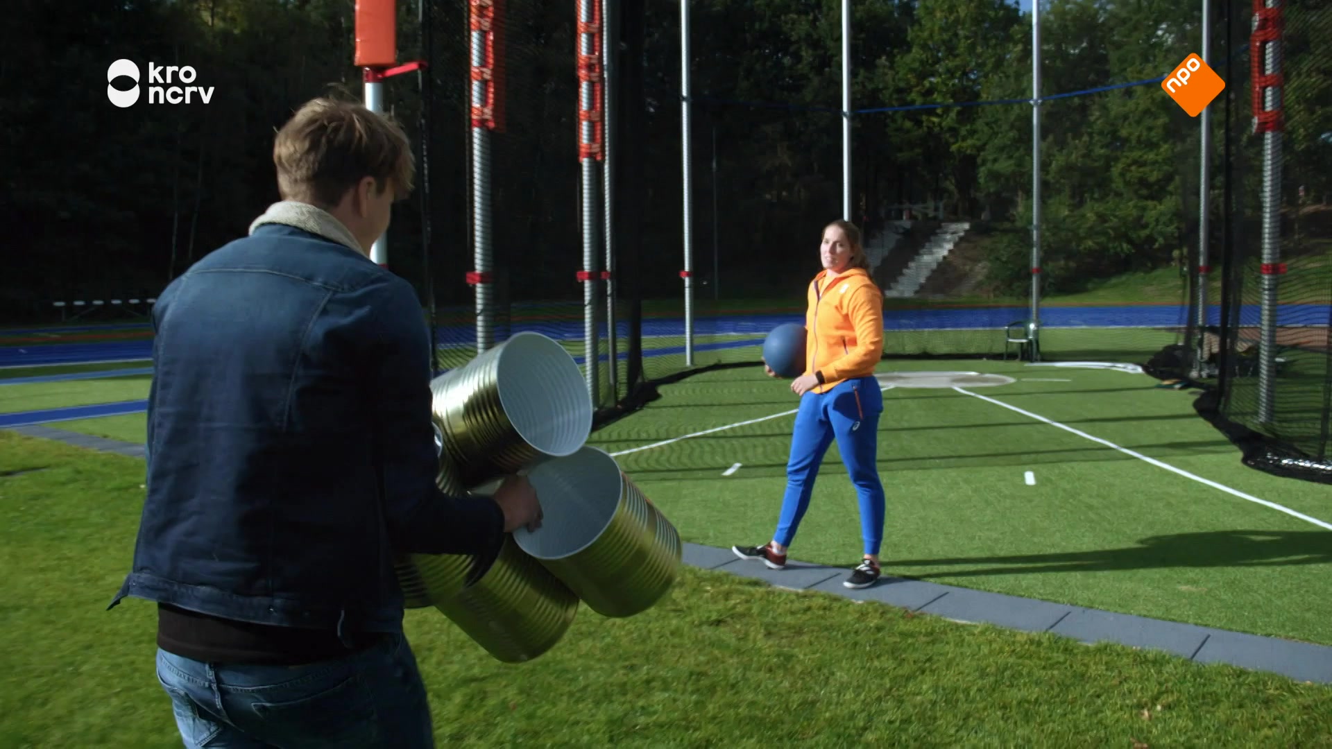 Kan Klaas blikken omgooien op een afstand van 5...