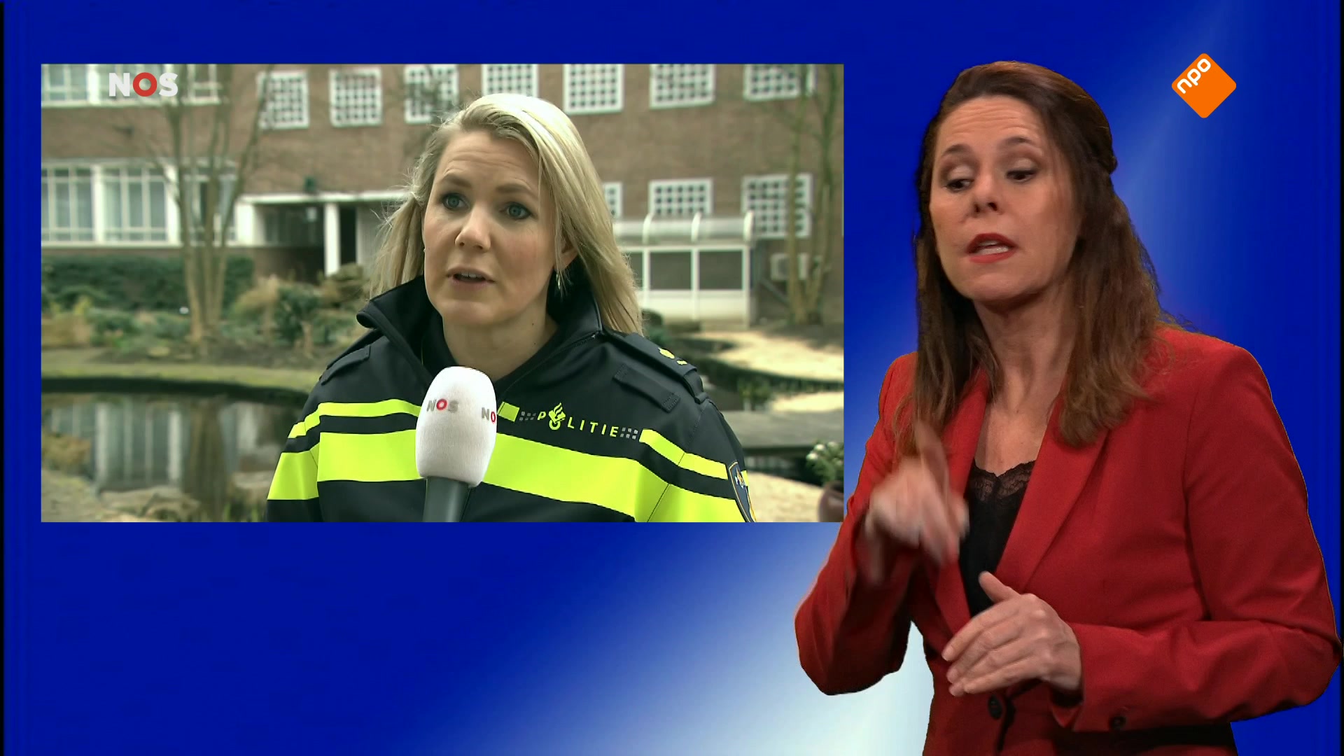 NOS Jeugdjournaal met gebarentolk