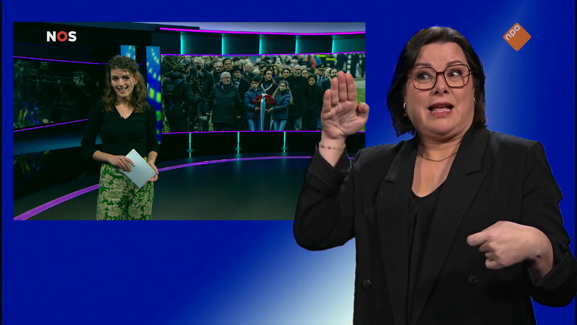 NOS Jeugdjournaal met gebarentaal