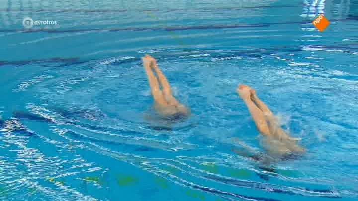 Synchroonzwemmen, Noortje en  Bregje de Brouwer