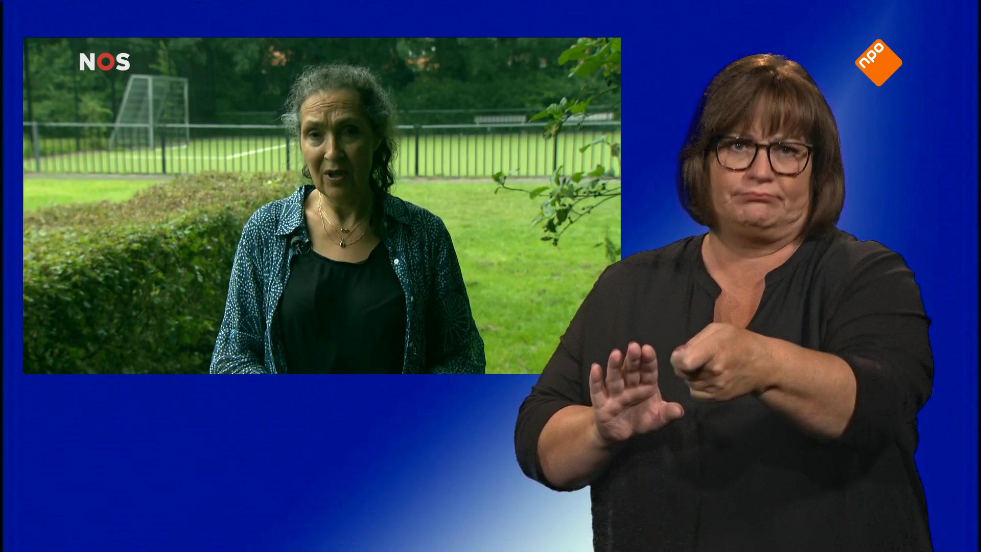 NOS Jeugdjournaal met gebarentolk