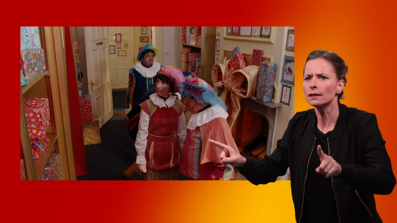 De intocht van Sinterklaas