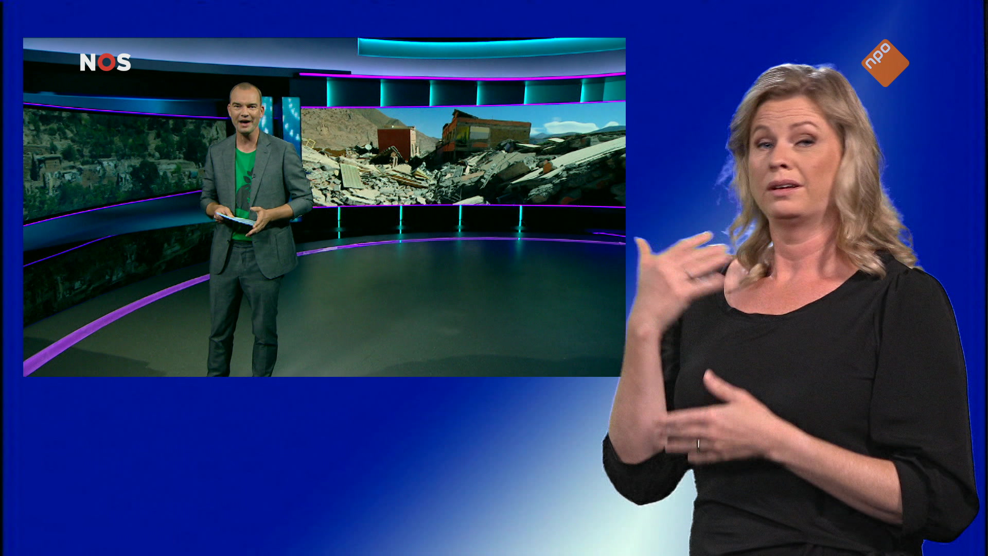 NOS Jeugdjournaal met gebarentaal