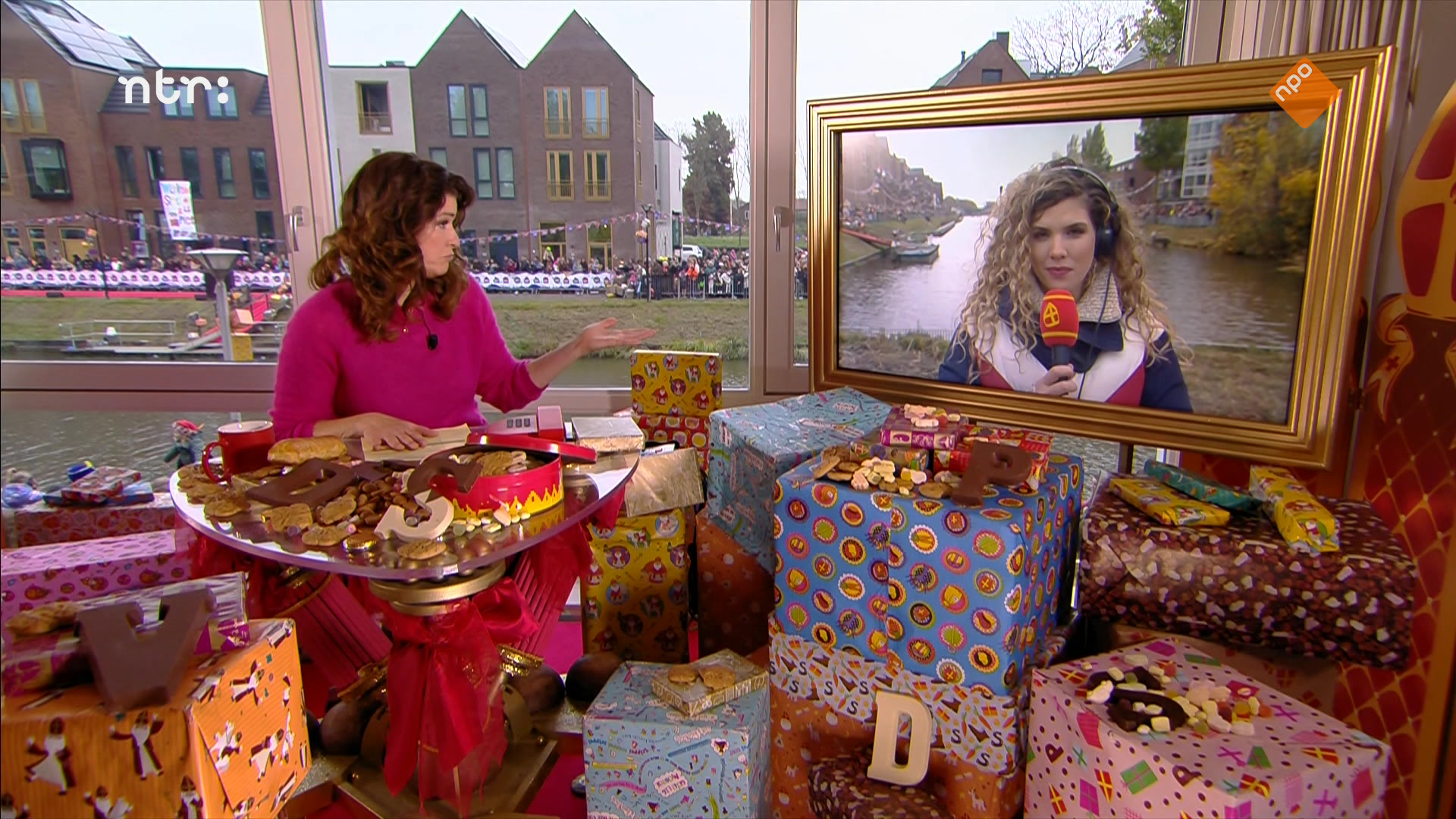 De intocht van Sinterklaas