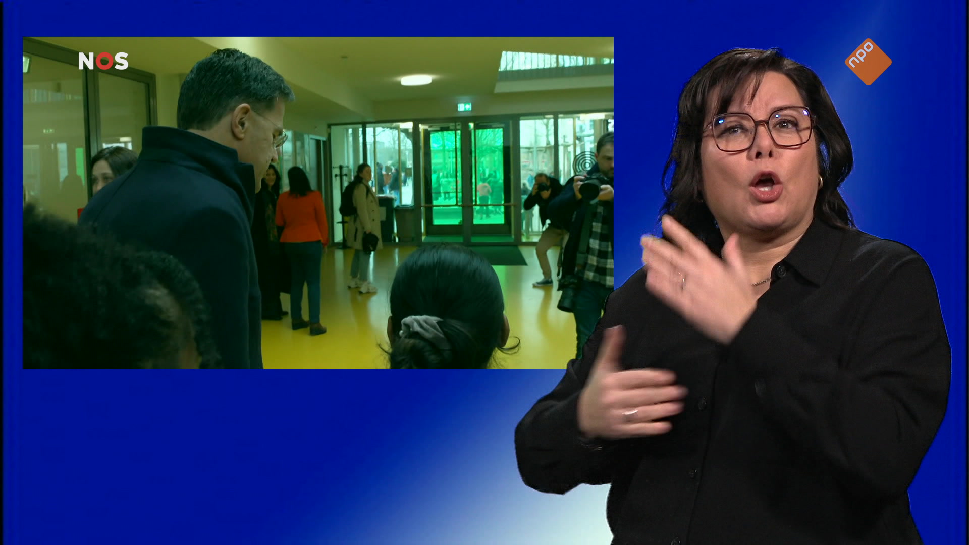 NOS Jeugdjournaal met gebarentaal