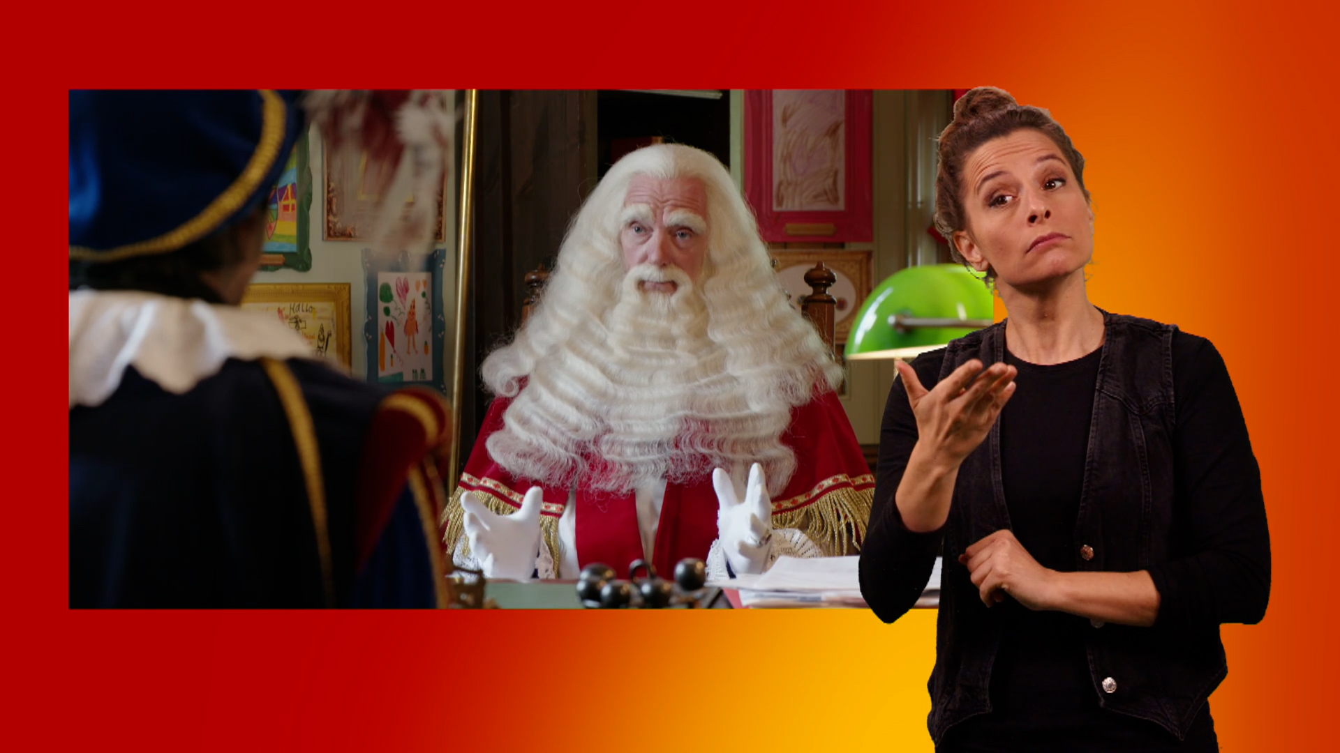 De intocht van Sinterklaas