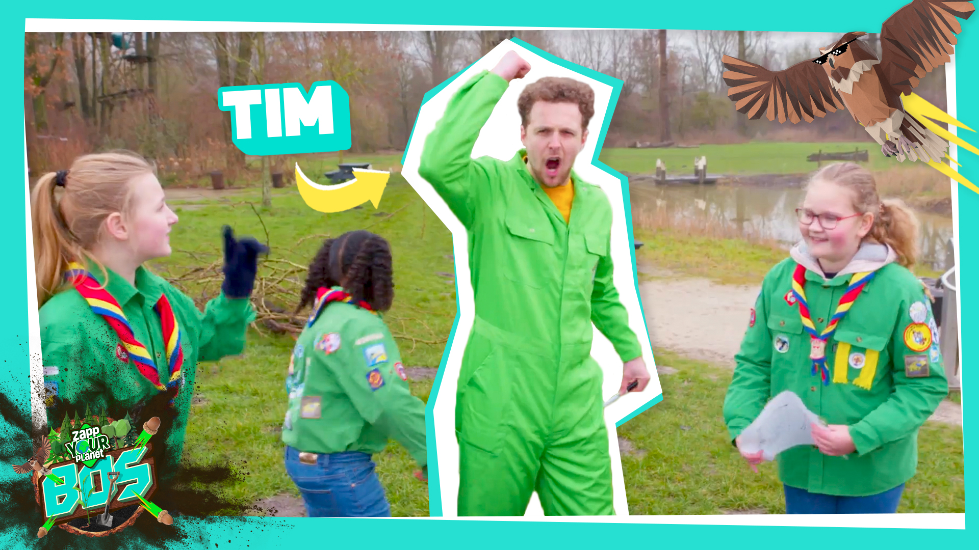 Zapp Your Planet | Hutten bouwen met Tim Senders