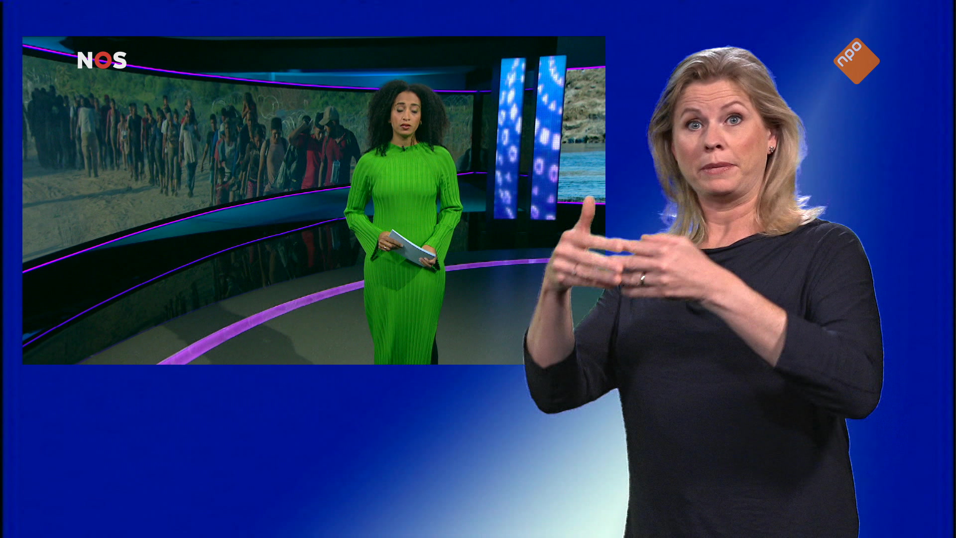 NOS Jeugdjournaal met gebarentaal