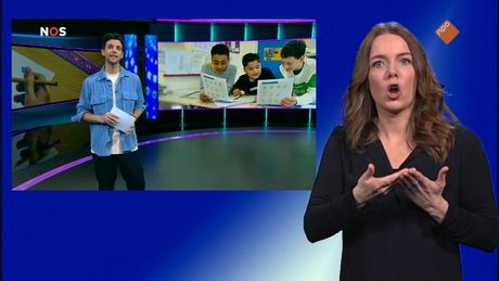 NOS Jeugdjournaal met gebarentaal