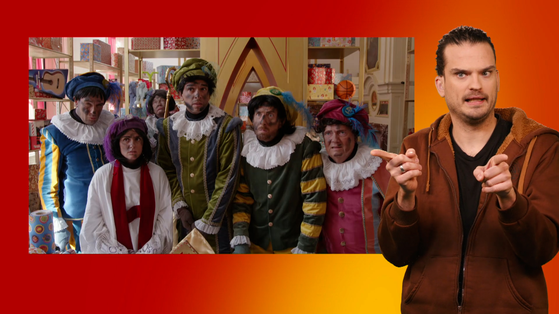 De intocht van Sinterklaas