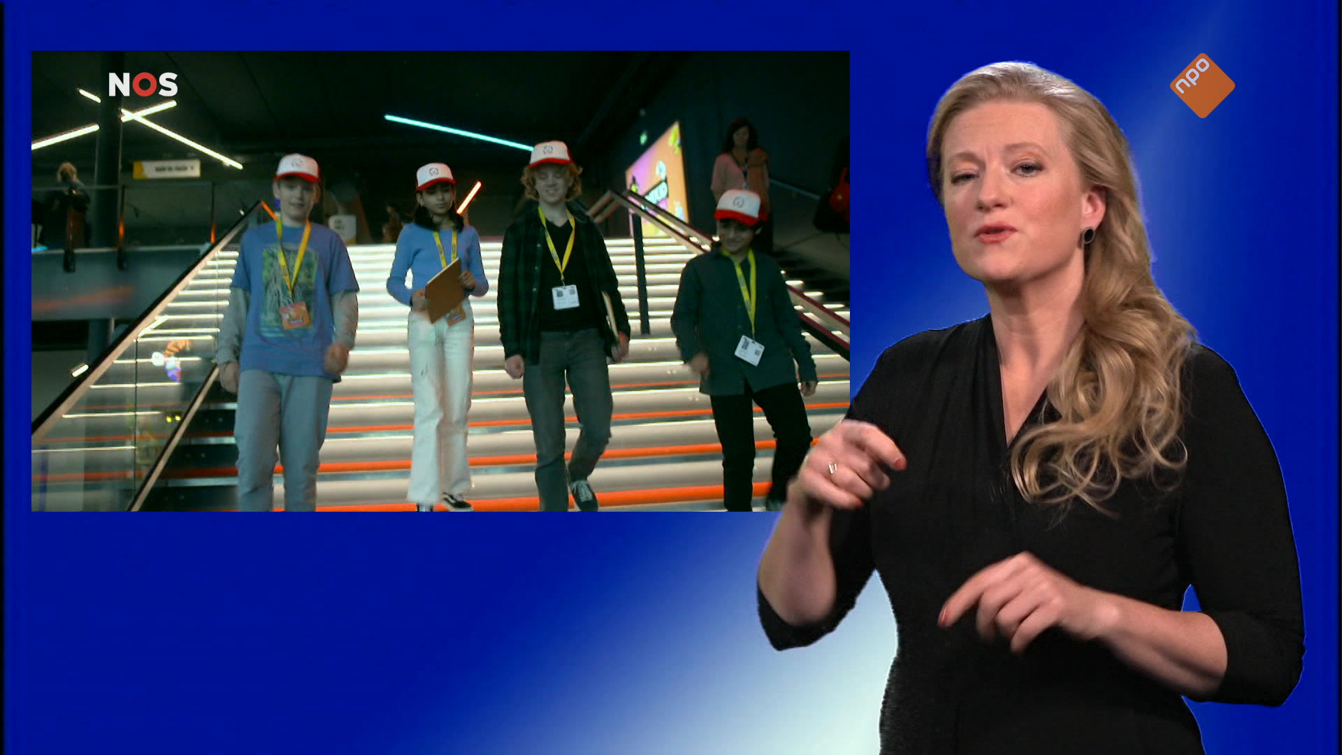 NOS Jeugdjournaal met gebarentaal