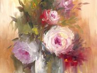 Impressionistische Rozen