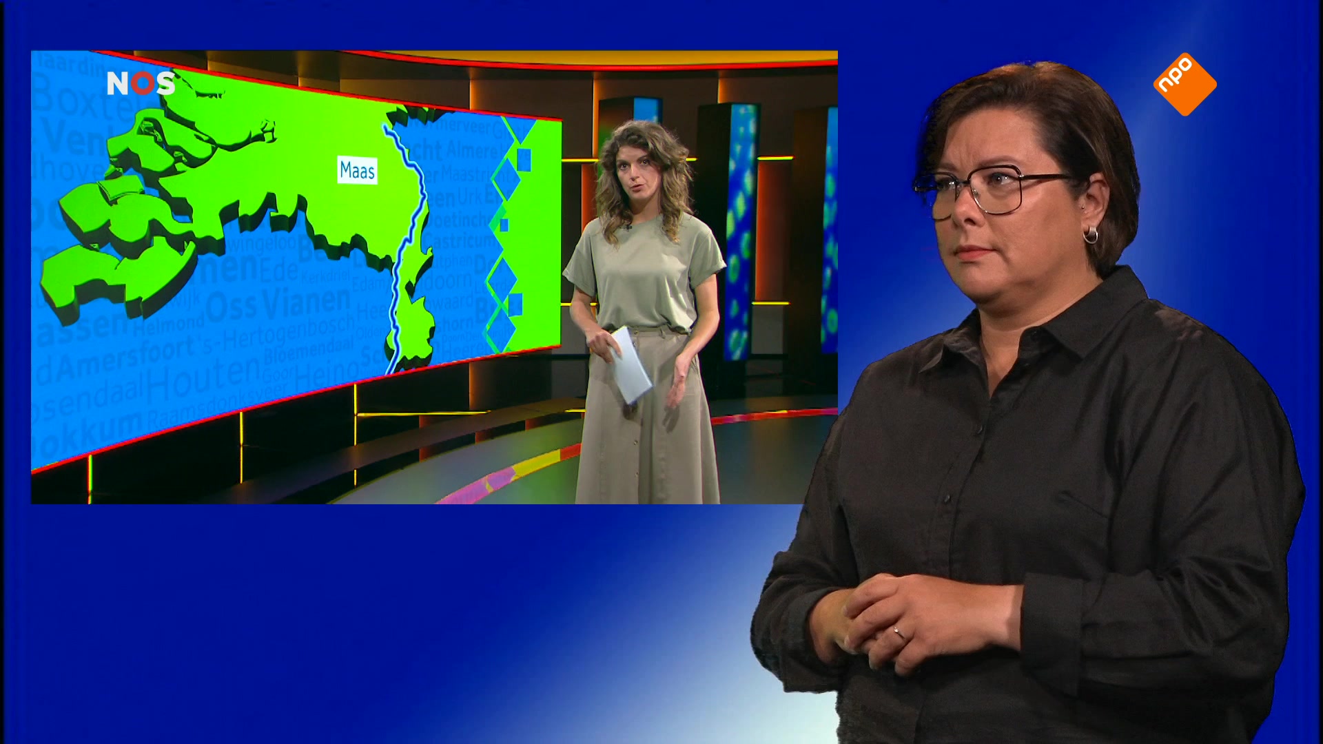 NOS Jeugdjournaal met gebarentolk
