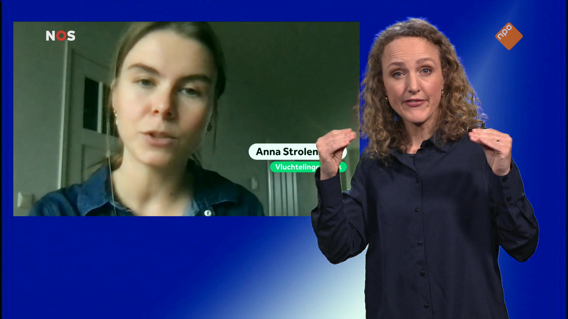 NOS Jeugdjournaal met gebarentaal