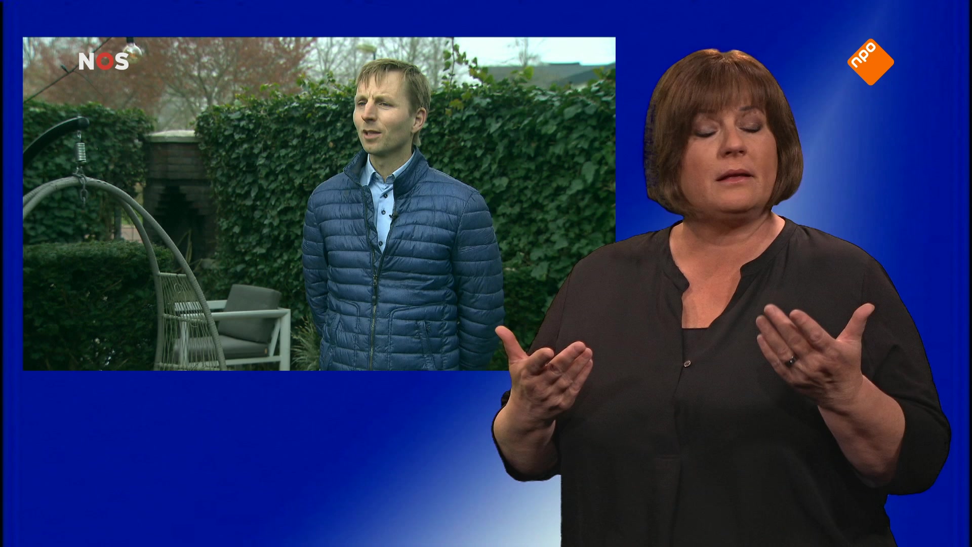 NOS Jeugdjournaal met gebarentolk