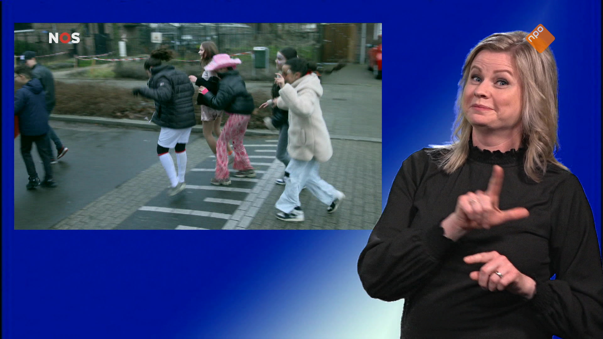 NOS Jeugdjournaal met gebarentaal