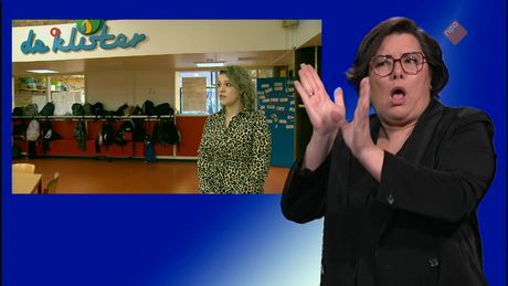 NOS Jeugdjournaal met gebarentolk