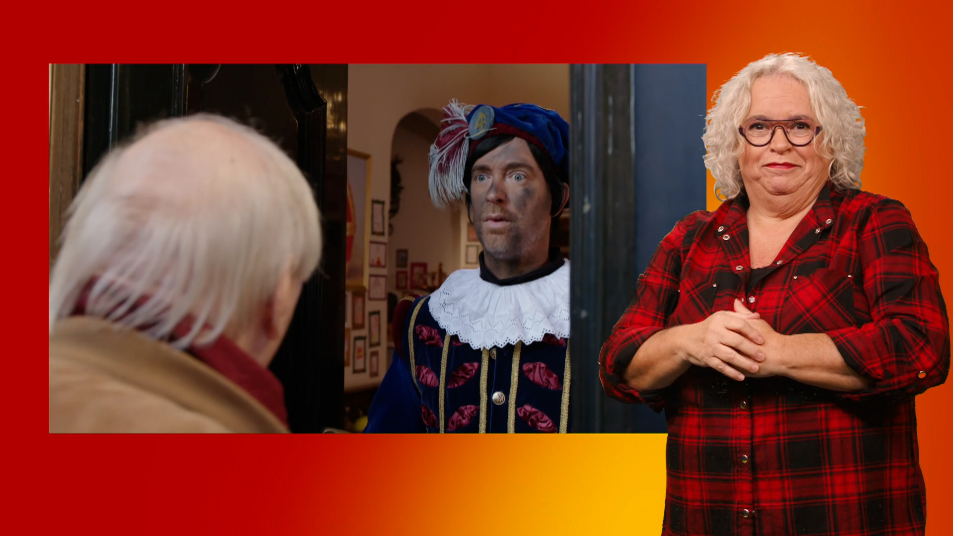 De intocht van Sinterklaas