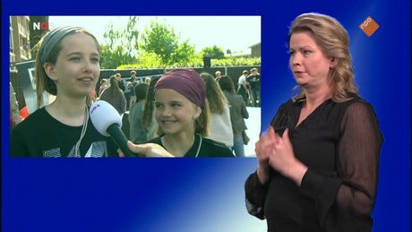 NOS Jeugdjournaal met gebarentaal