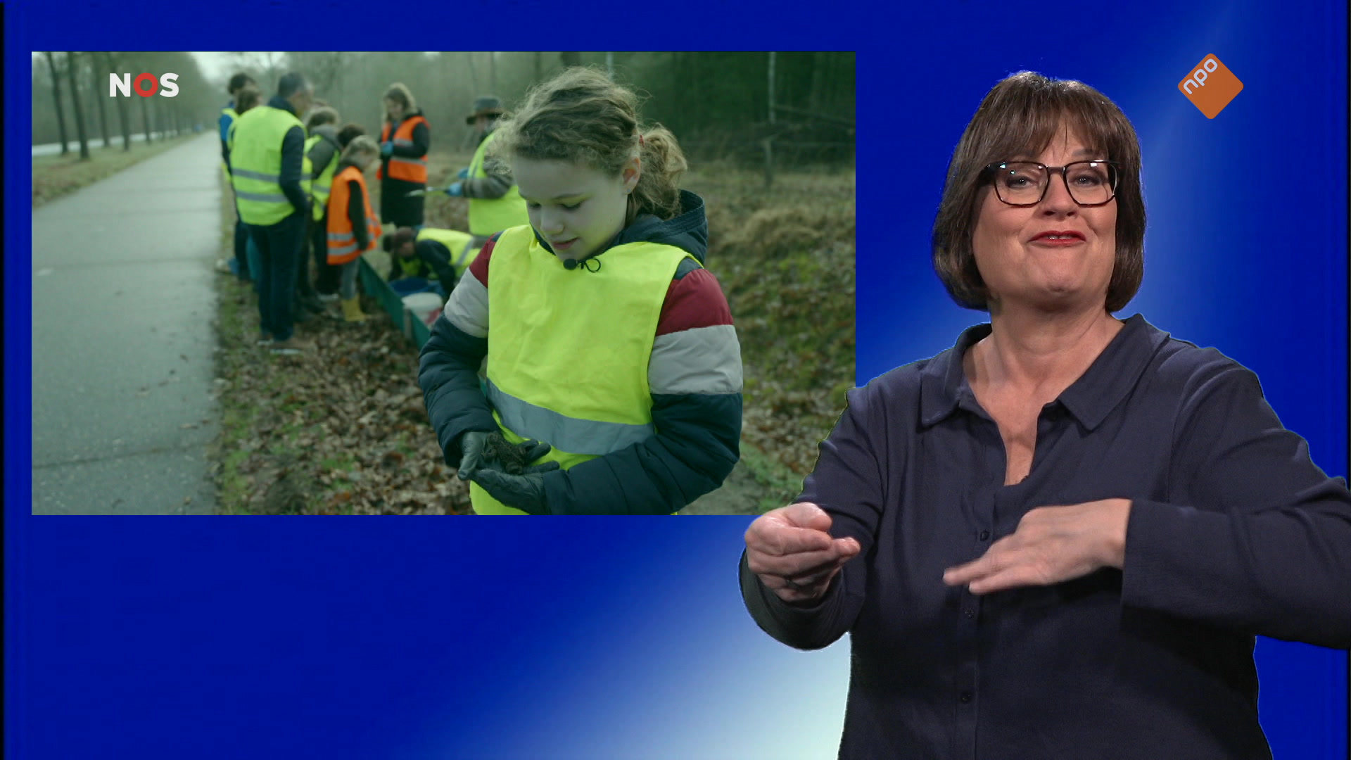 NOS Jeugdjournaal met gebarentaal