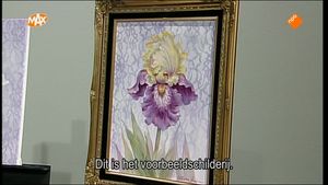Lavendel en kant