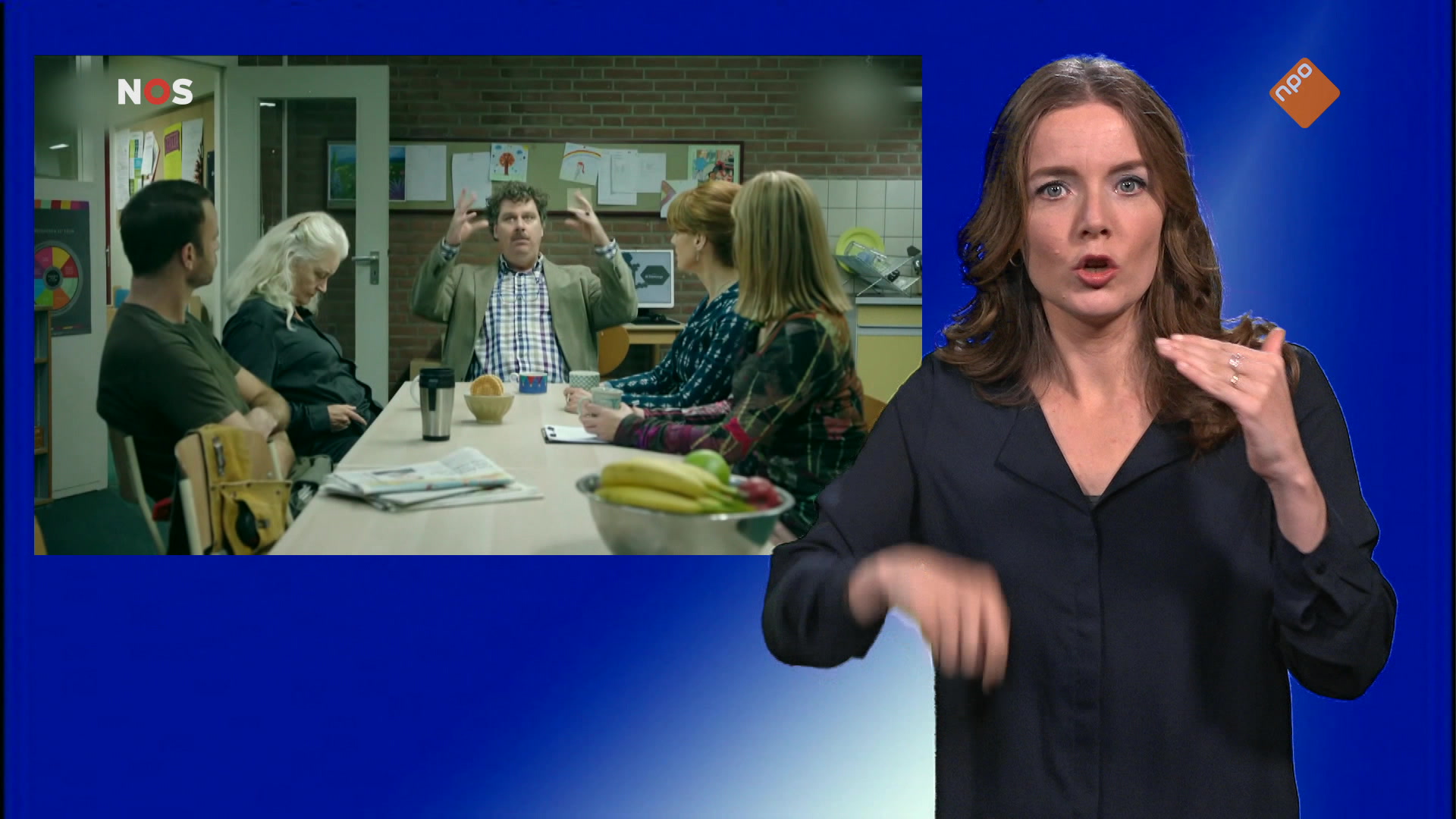 NOS Jeugdjournaal met gebarentaal