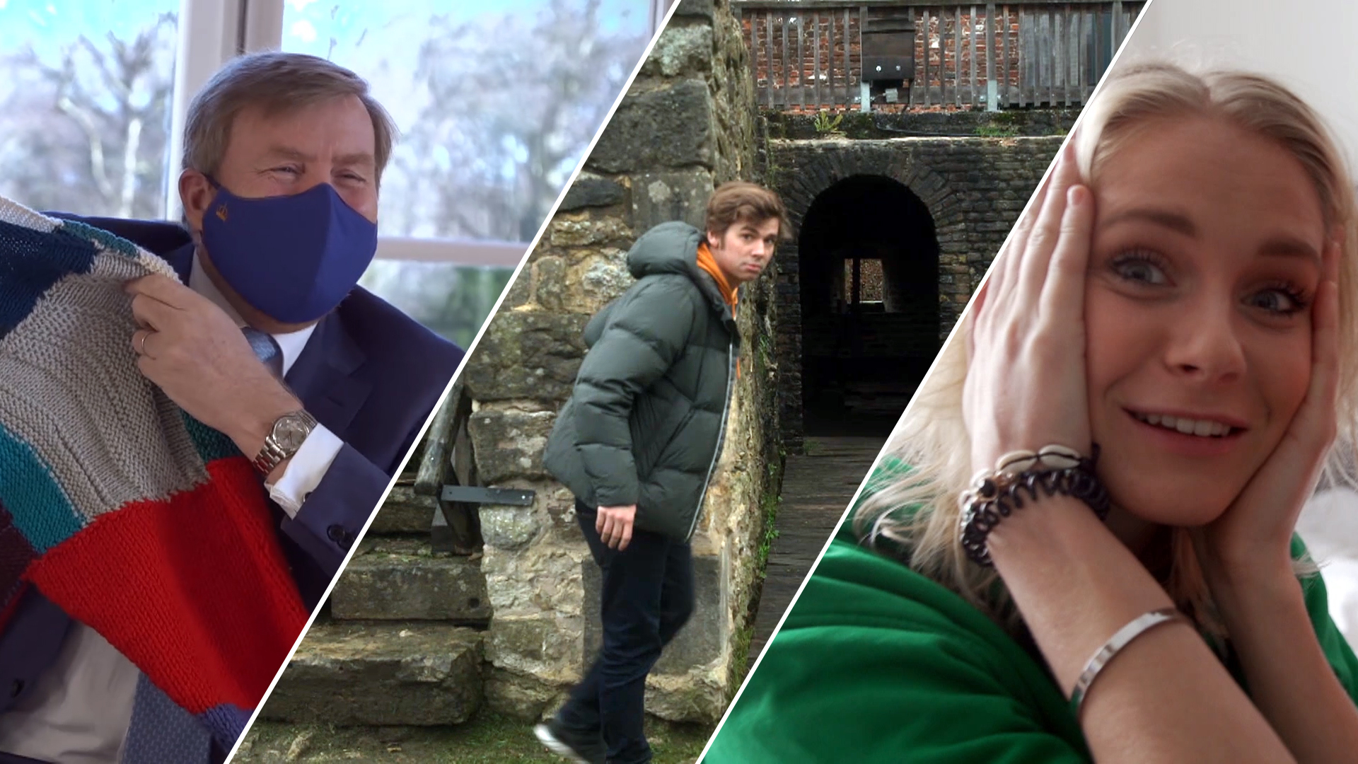 Een warme trui voor koning Willem-Alexander, ee...