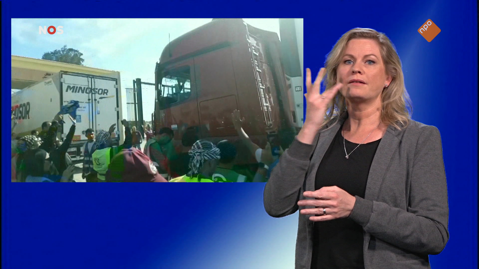 NOS Jeugdjournaal met gebarentaal