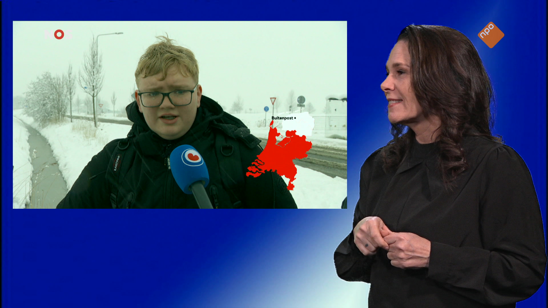 NOS Jeugdjournaal met gebarentaal