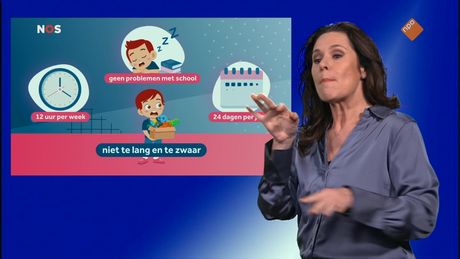 NOS Jeugdjournaal met gebarentaal