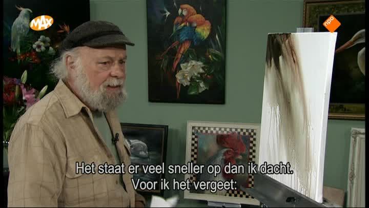 Op een winderige dag