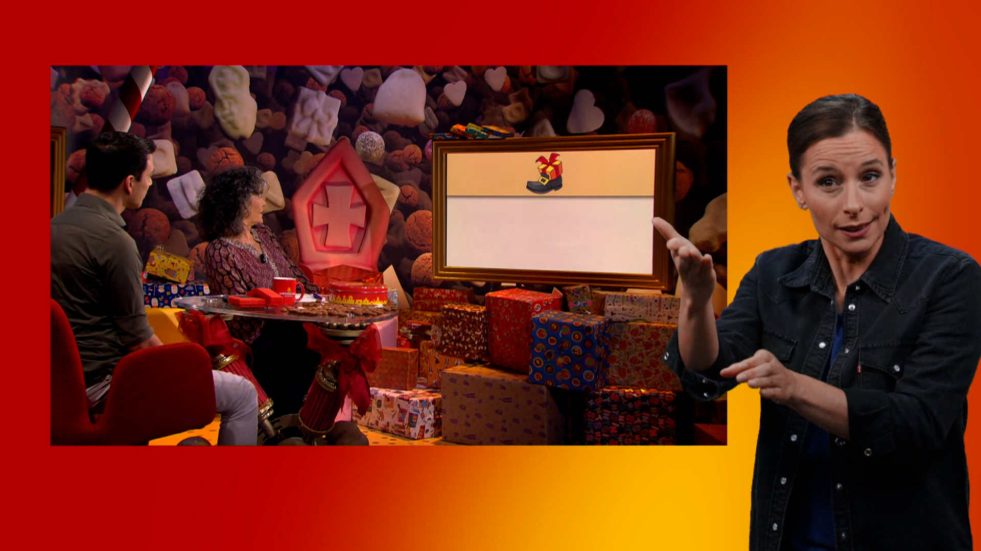 De intocht van Sinterklaas