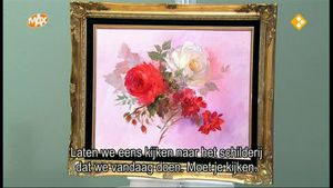 Rozen en geraniums