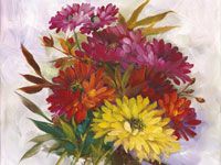 14. Gekleurde margrieten